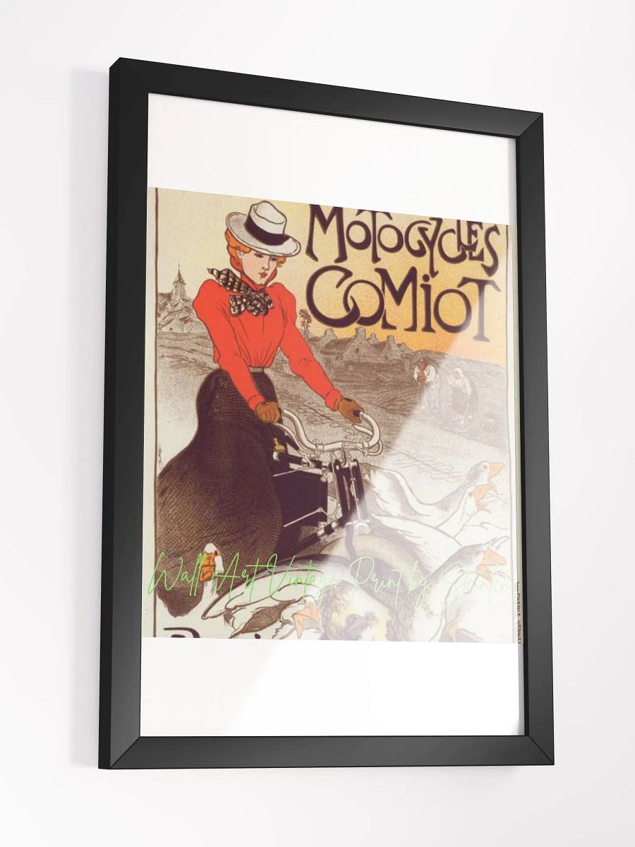 Art by Theophile Steinlen Framed High-Quality Matte Poster (in) product image (3)