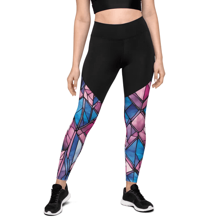 Geometric Mosaic Leggings product image (2)