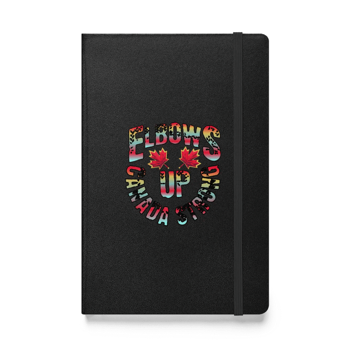 Elbows Up Canada Strong Bound Notebook product image (1)