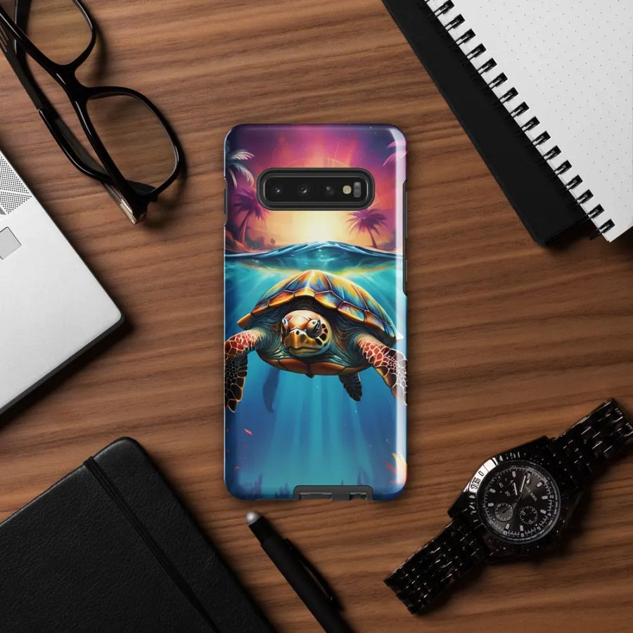 Tropical Turtle Adventure Samsung Galaxy Case product image (57)