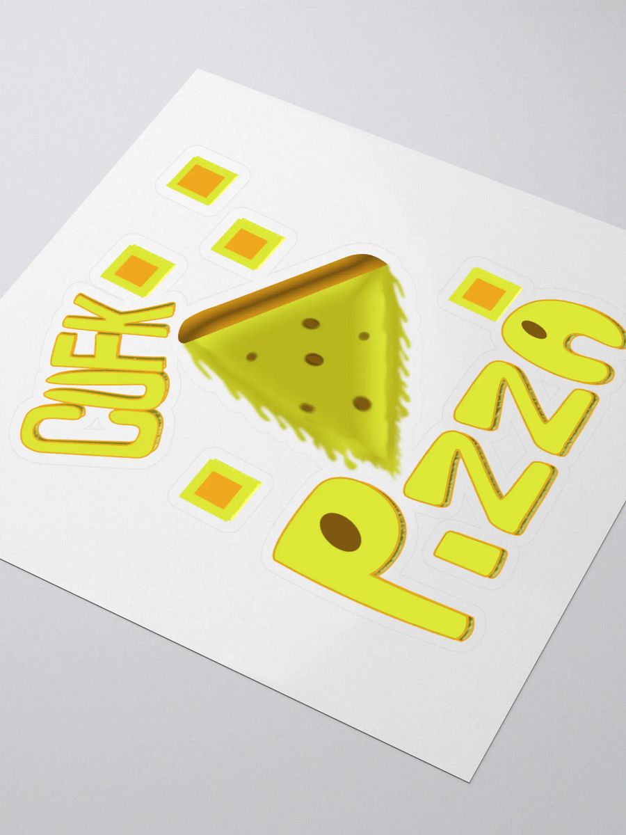 CUFK Pizza Cutout Stickers product image (3)
