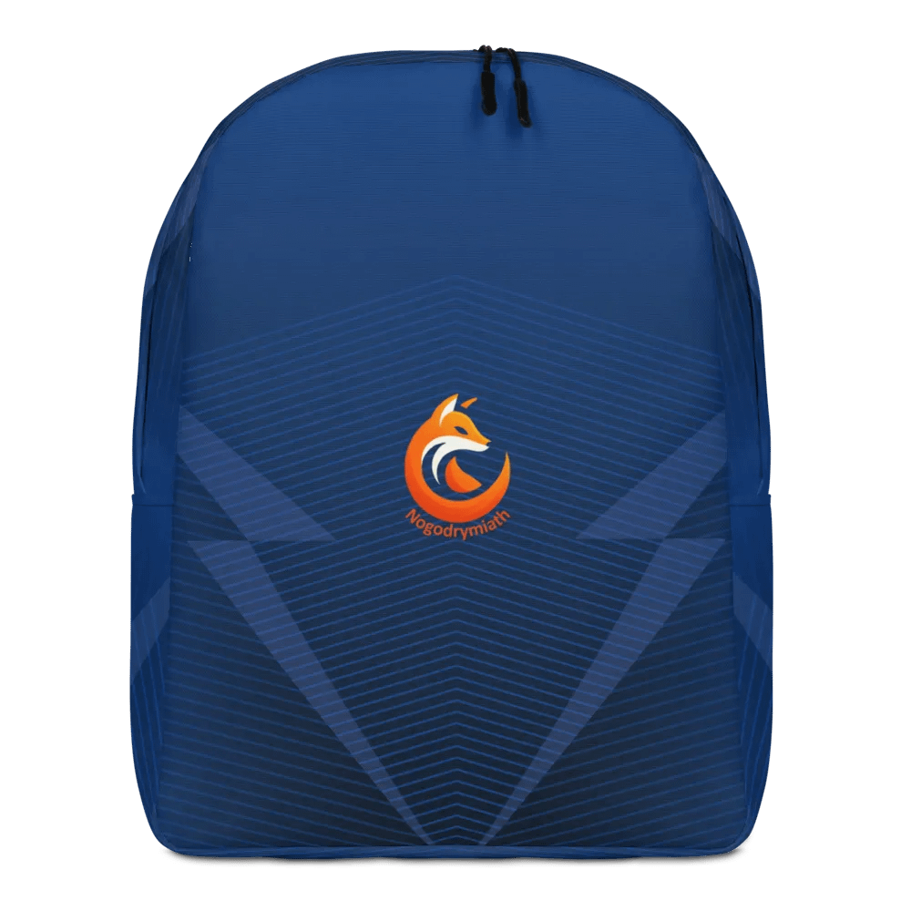 Nogo Backpack minimaliste bleu product image (6)