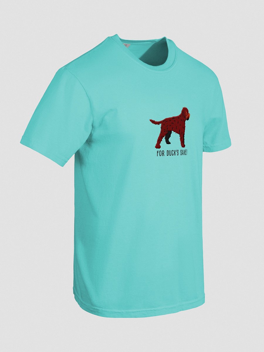 For Duck's Sake! T-Shirt(Embroidered) of a Lagotto Romagnolo(Liver) product image (38)