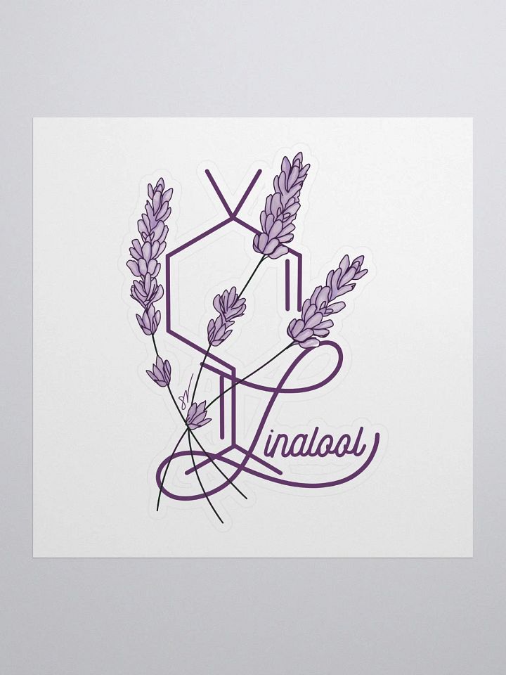 Lavender Linalool Watercolour Sticker product image (1)