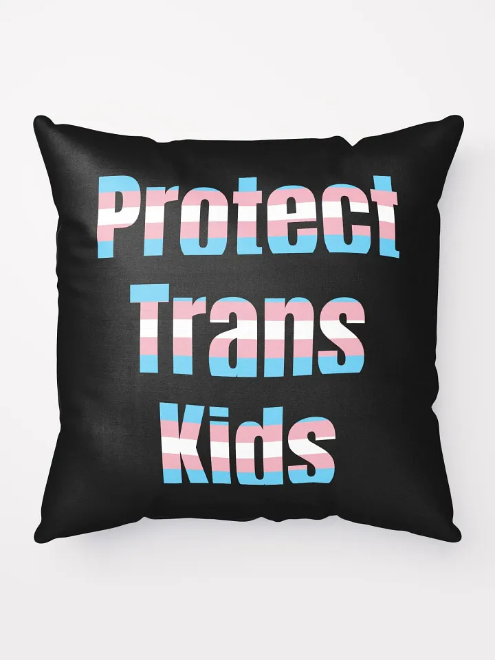 Protect Trans Kids Pillow product image (1)