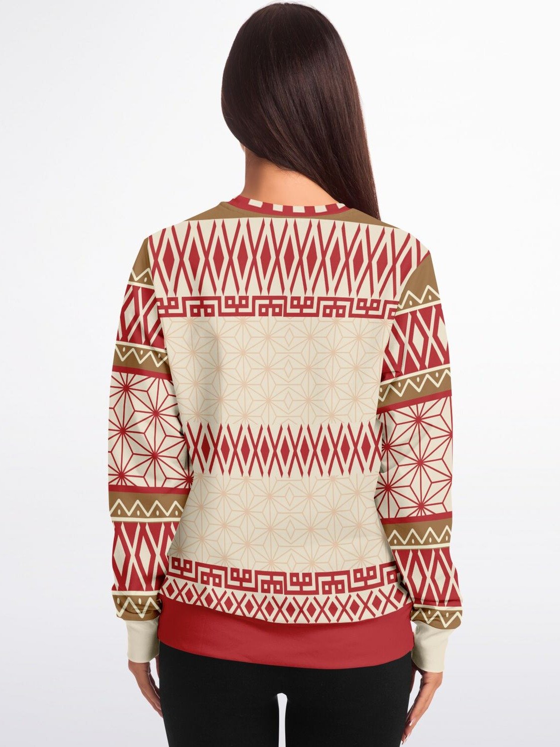 Funny Coffee Lover Sweatshirt "I Want Brew Inside Me" | Festive Christmas Sweater for Coffee Addicts | Cozy & Humorous Winter Gift for Him & Her product image (4)