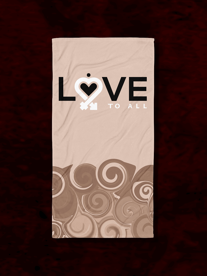 L2A Brown Swirl Towel product image (1)