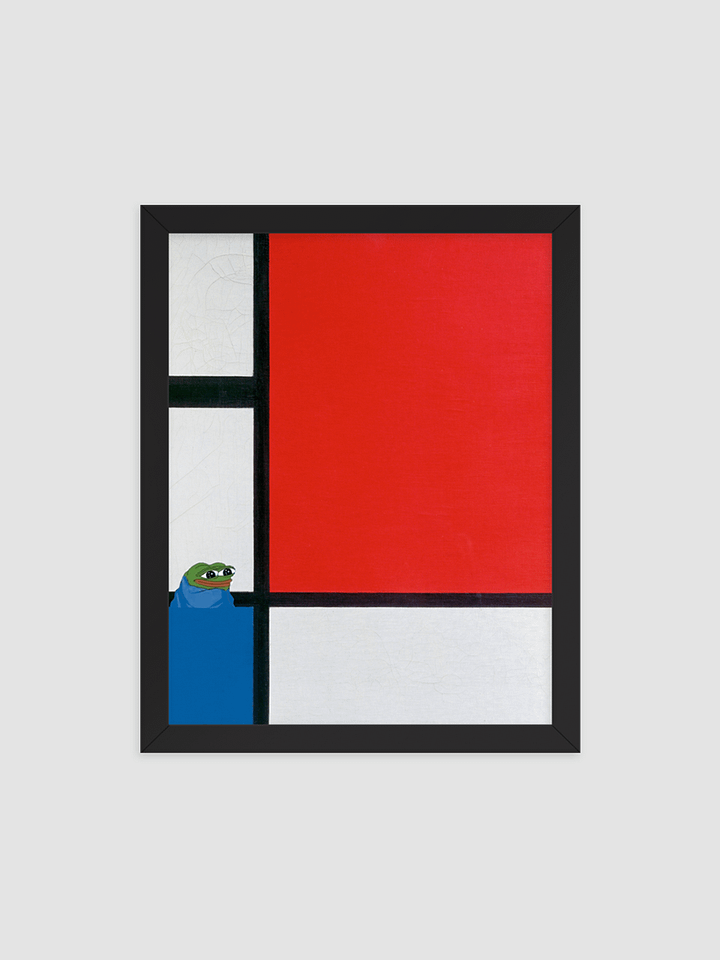 Composition of Red, Blue, Yellow, and Peepo Print product image (2)