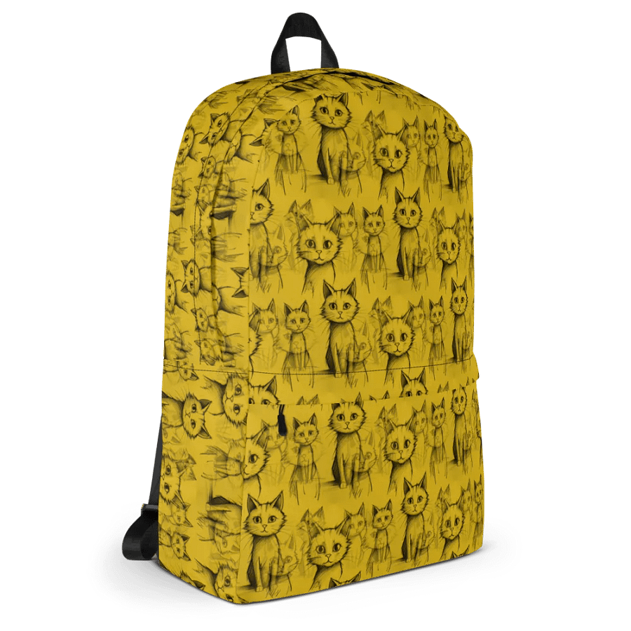 Sketchy Cats Backpack product image (3)