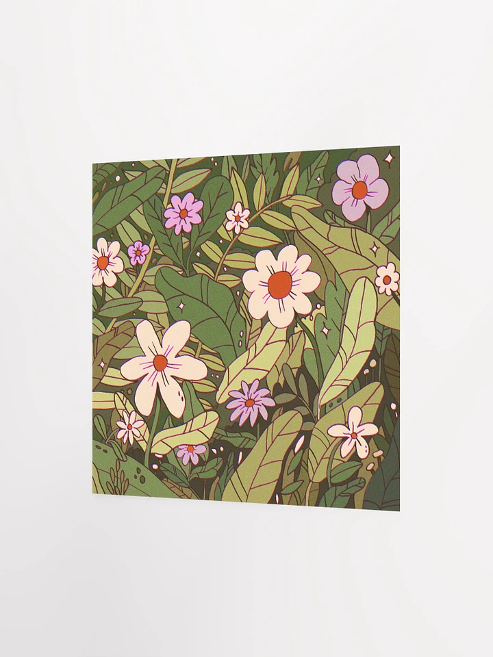 Messy Flowers Art Print product image (2)