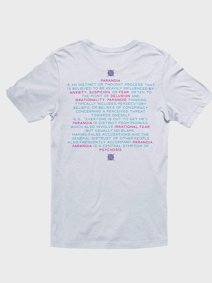 ARE YOU WITH PARANOIA? TEE product image (2)