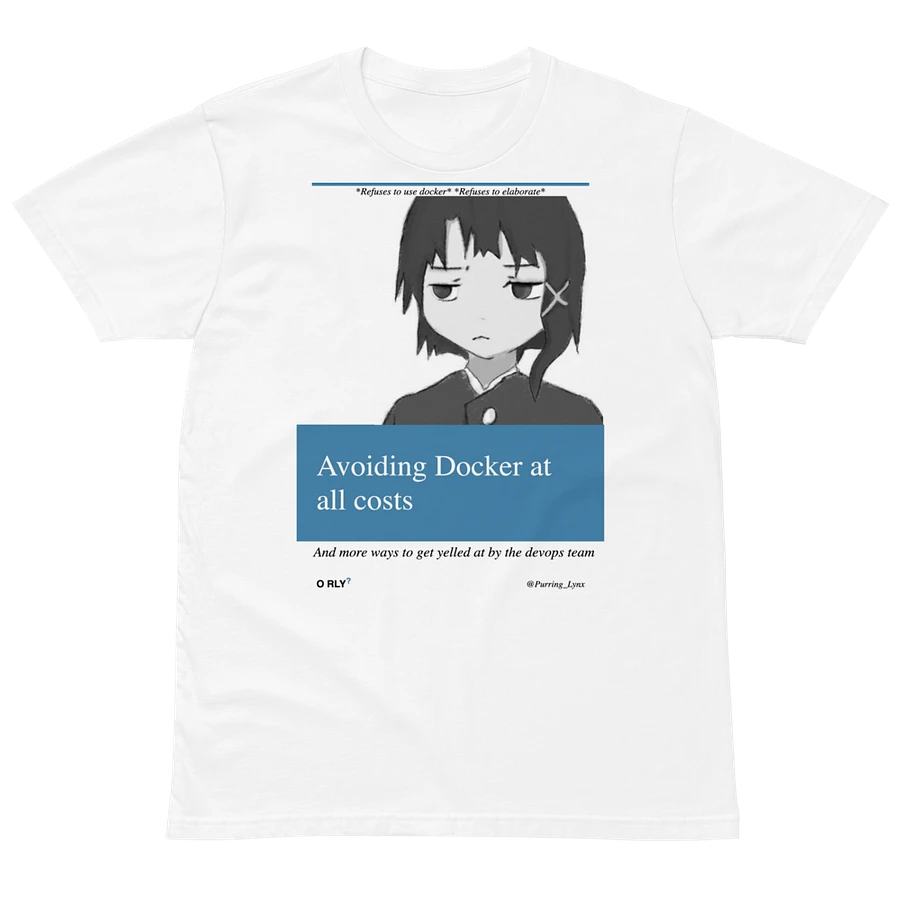 Avoiding Docker ORLY? T-shirt product image (2)