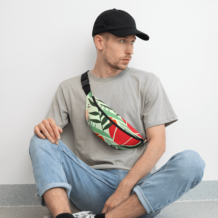 Floral Fantasy All-Over Fanny Pack product image (1)