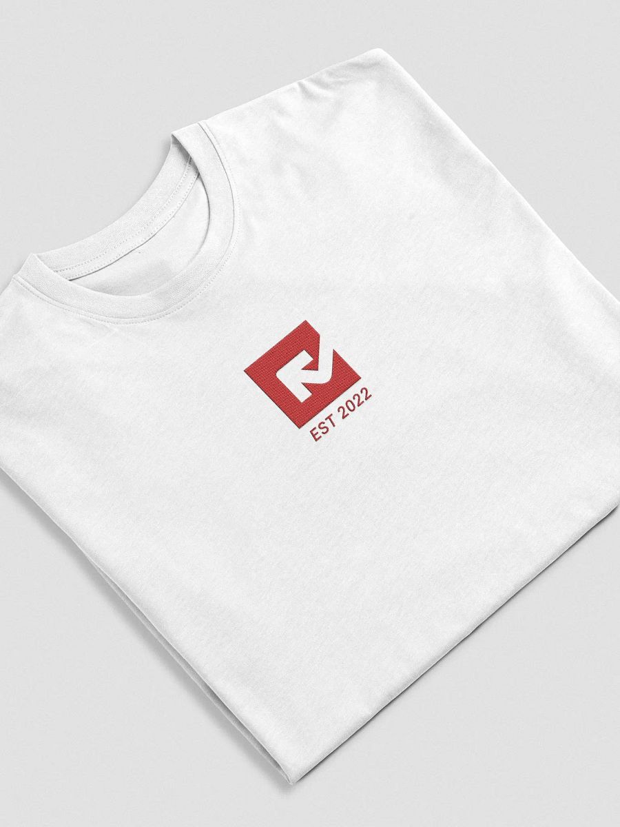 Red JNxrth Embroidered Logo Tee - (Available in 3 colours) product image (3)