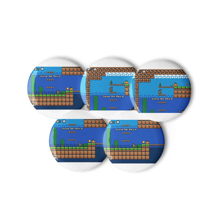 Pixel Knight from rorun Adventure Button Set product image (2)