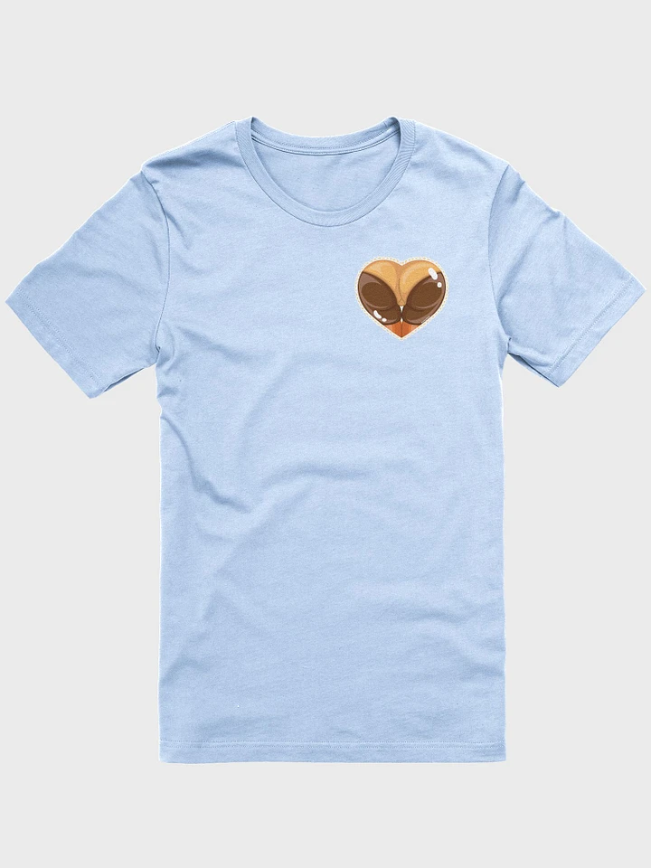 Orange Heart Booty TShirt product image (5)