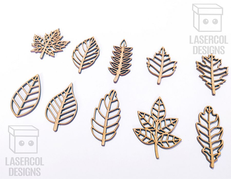 Leaves Cut Outs - Laser Cut Files product image (9)