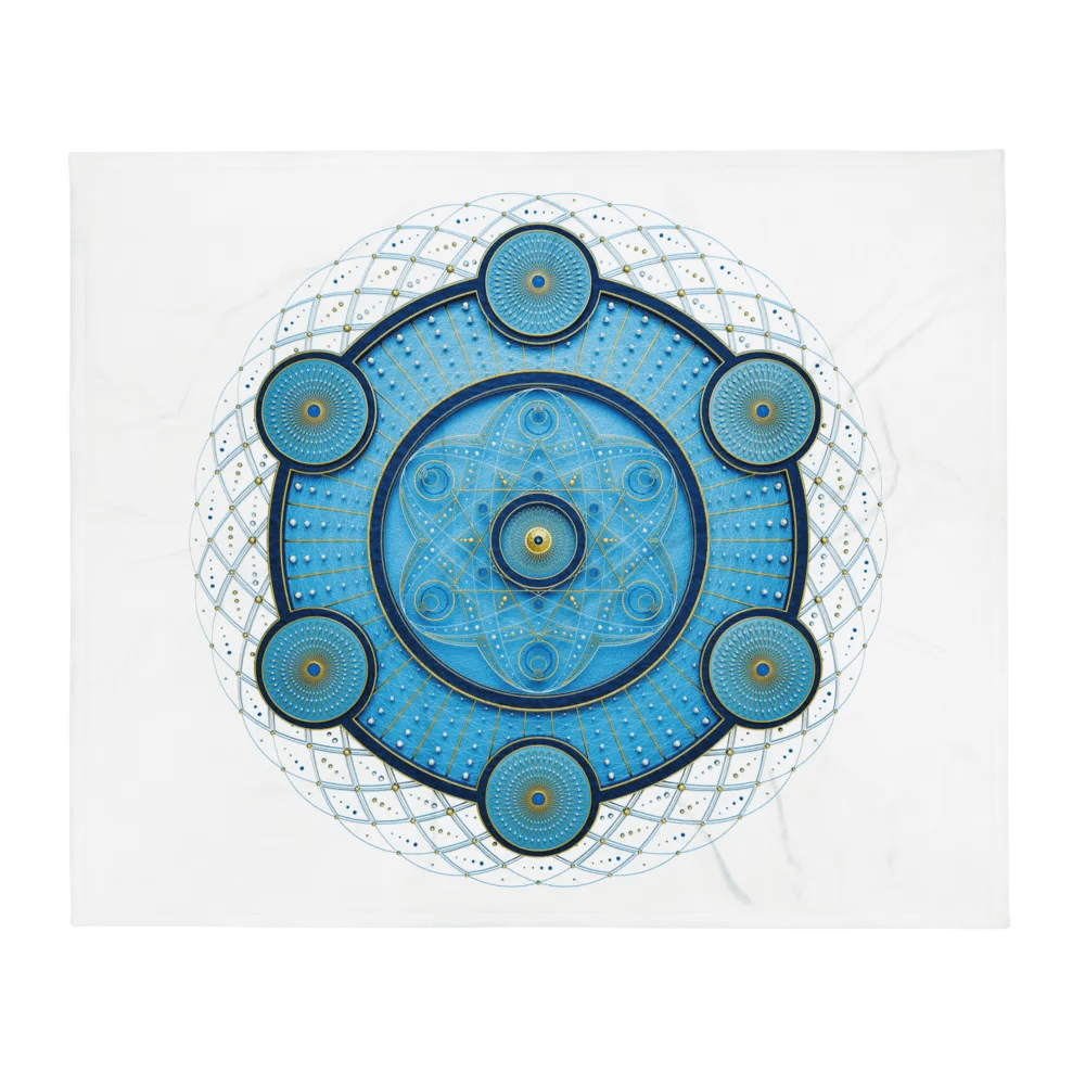 Mandala of Self-Expression Throw Blanket product image (3)