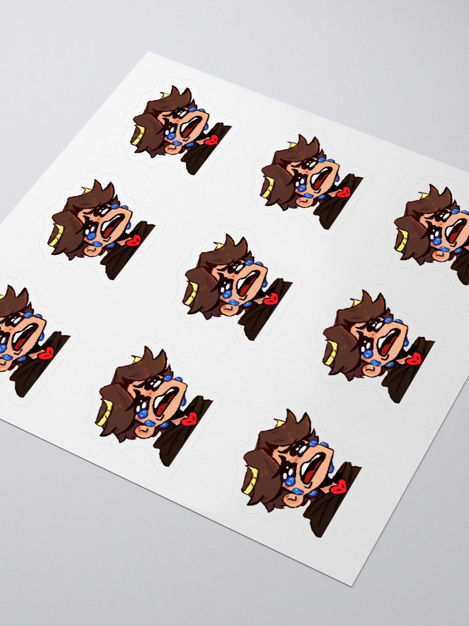 Nukeri Emote Sticker Set - 9x Sad product image (8)
