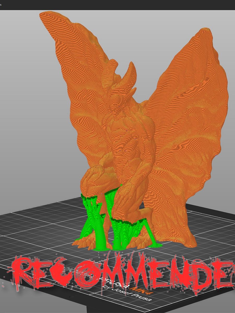 Mothman - 3D Print Files - Fabled Creatures 03 product image (5)