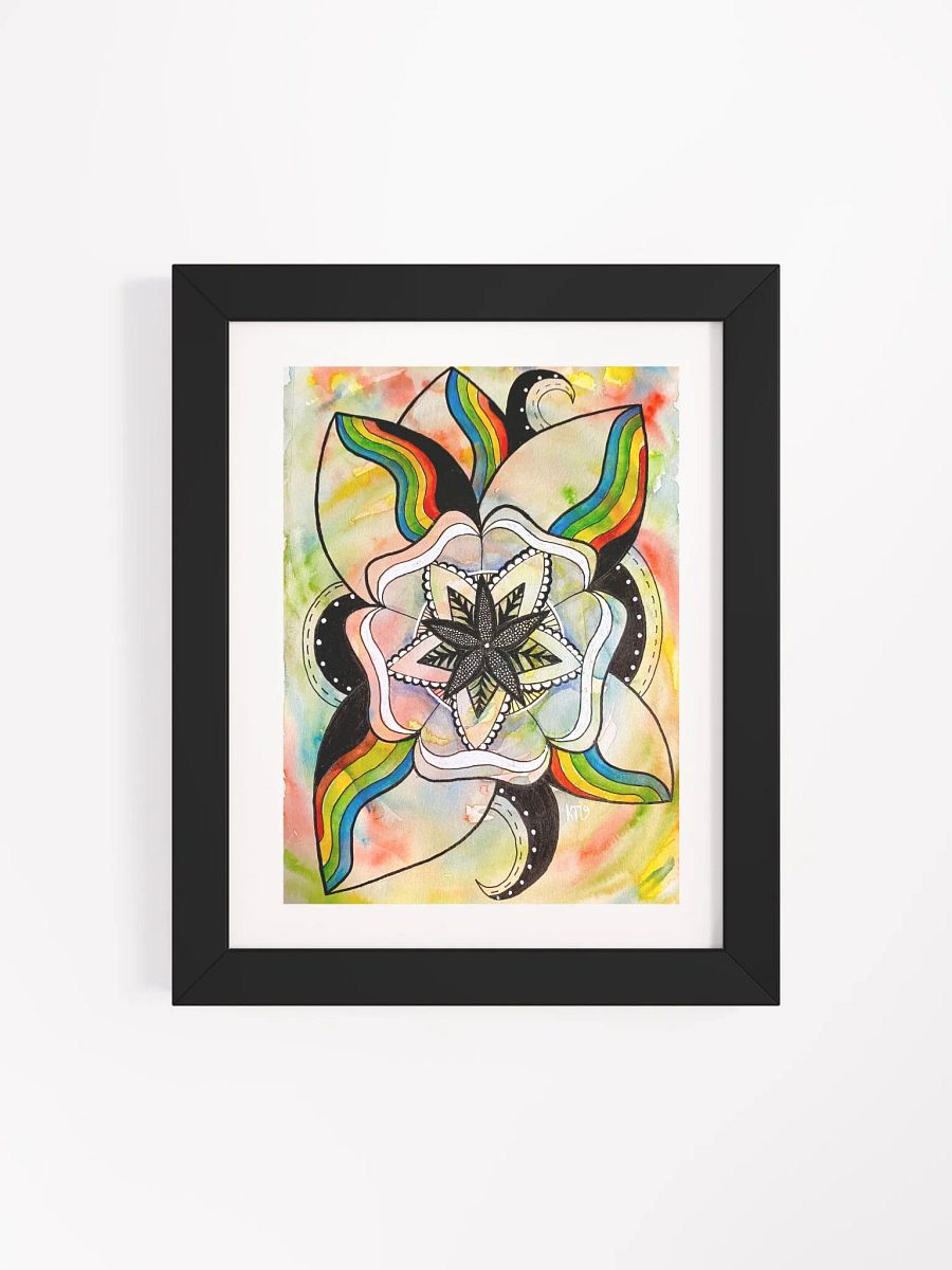 Celestial Flower Framed Poster product image (41)