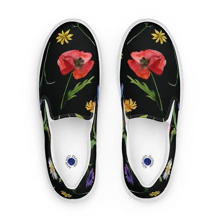 Floral Bliss Slip-On Canvas Shoes product image (1)