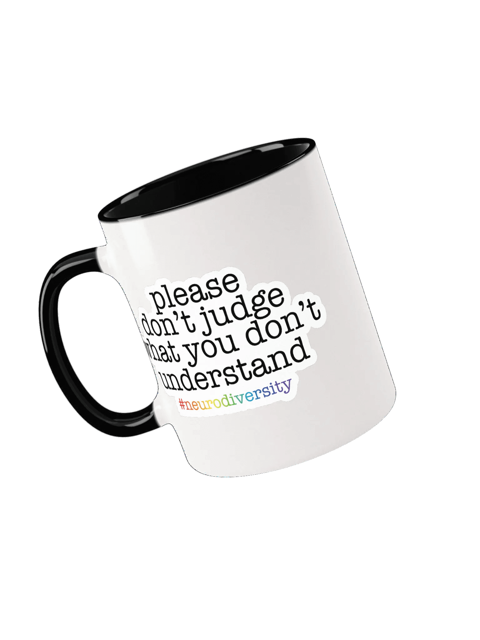 Please Don't Judge Colored Mug product image (31)