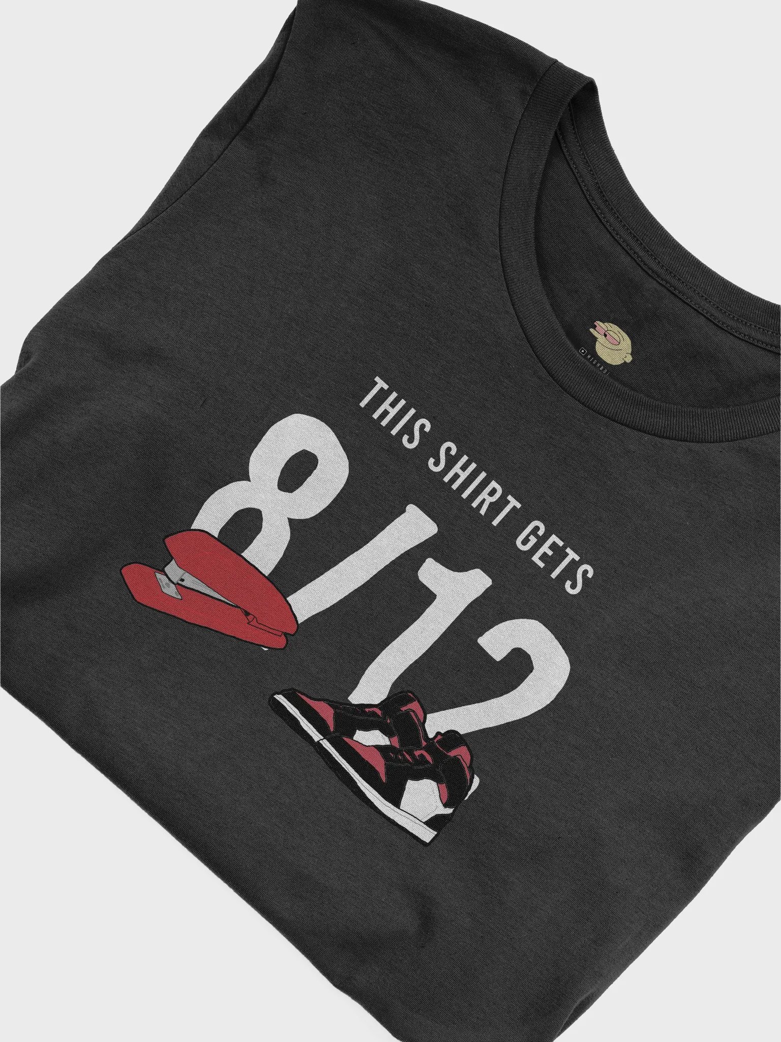 This Shirt gets 8 Staplers out of 12 Shoes (Black) product image (5)