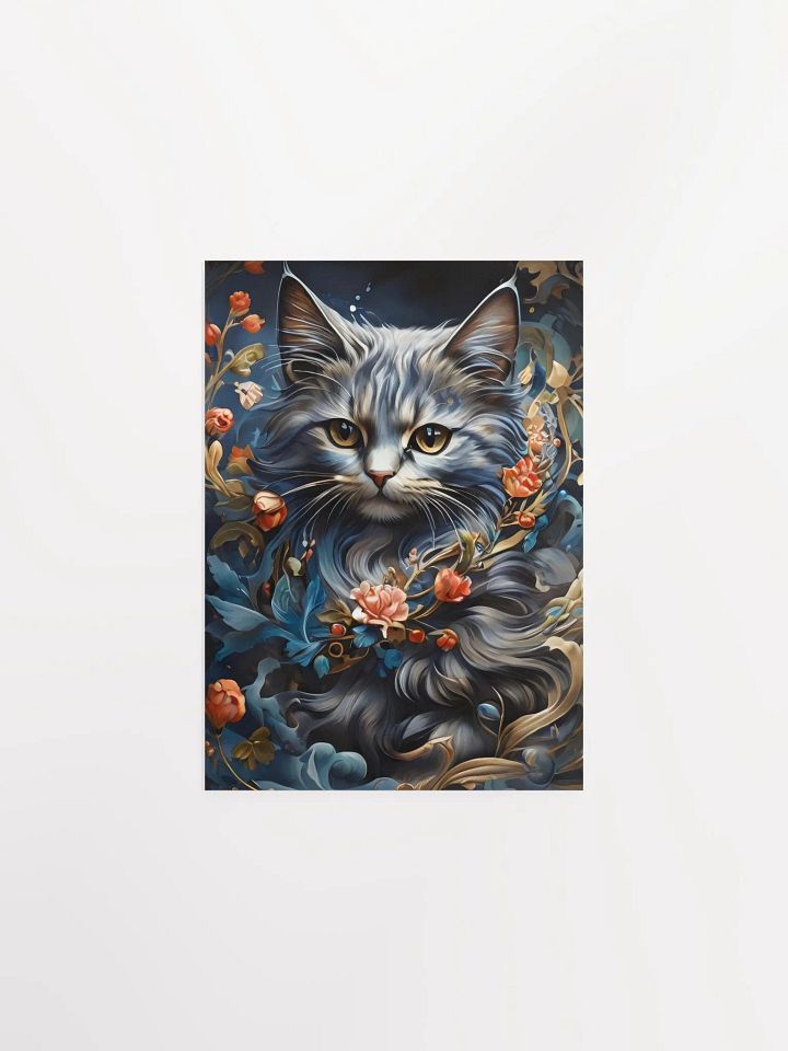 Whiskers & Petals, Serenity in Bloom Poster product image (2)