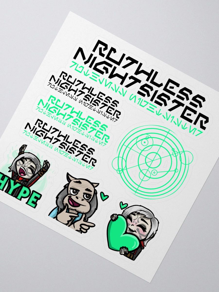 RuthlessNightsister Stickers product image (2)