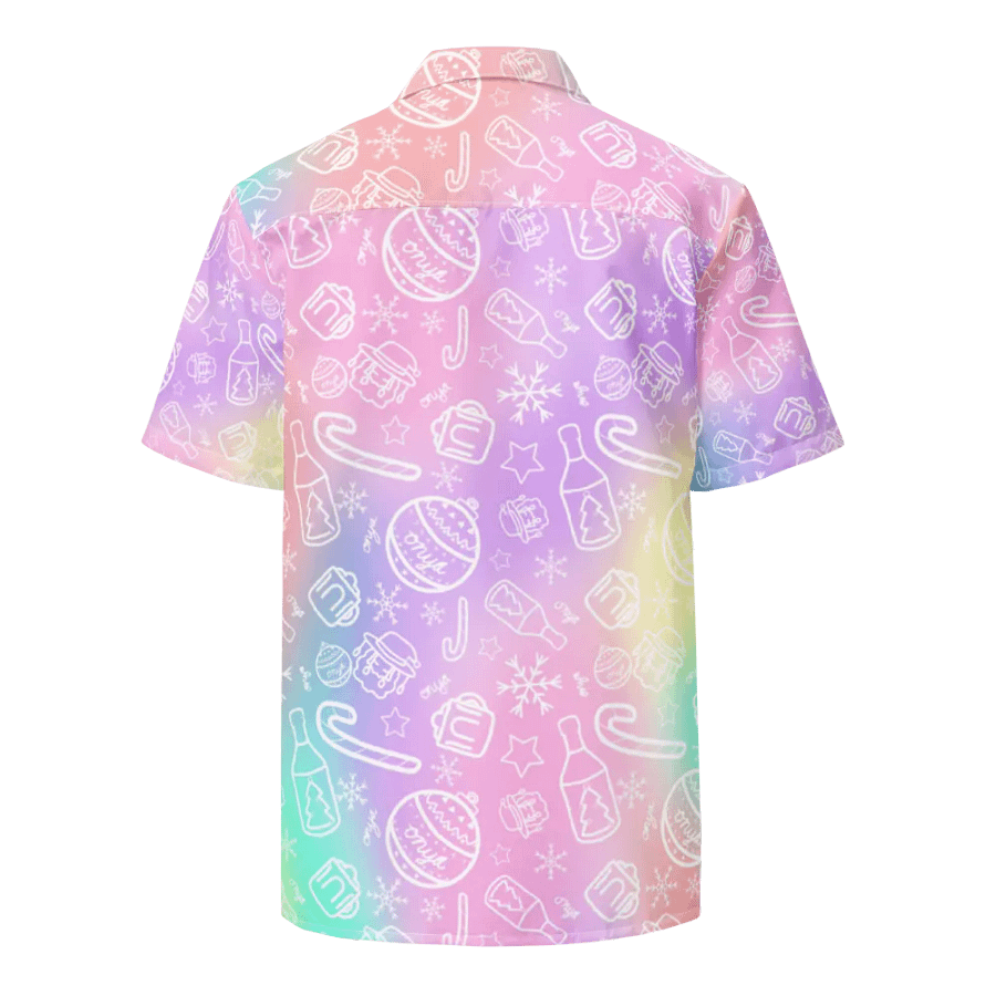 Limited Edition Christmas Tie Die Button Up Shirt product image (3)