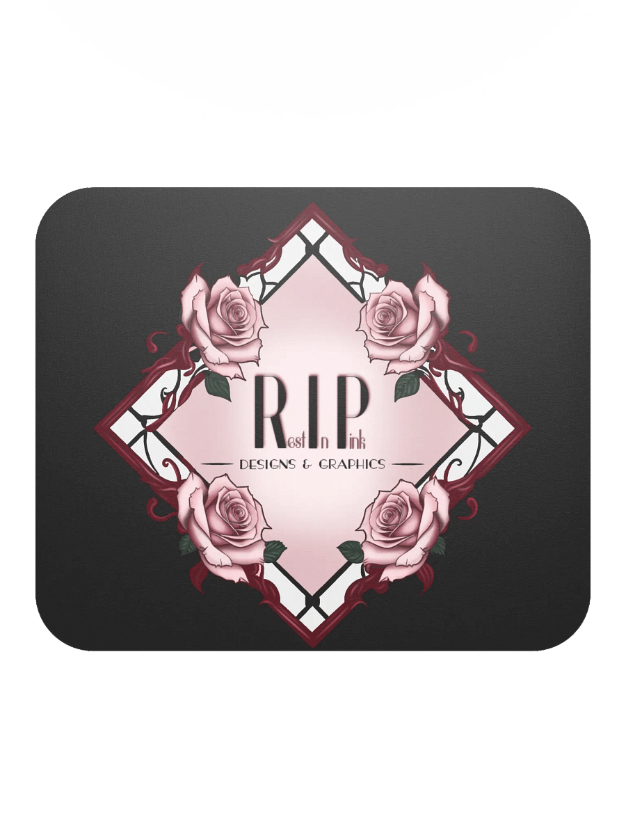 RIP Full Logo Mouse Pad - Black product image (2)