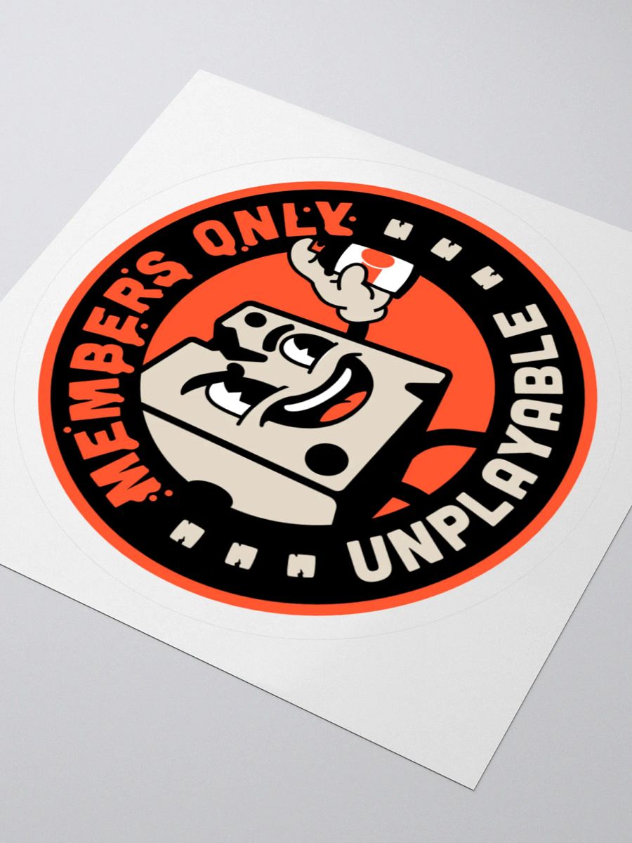 Members Only Sticker product image (3)