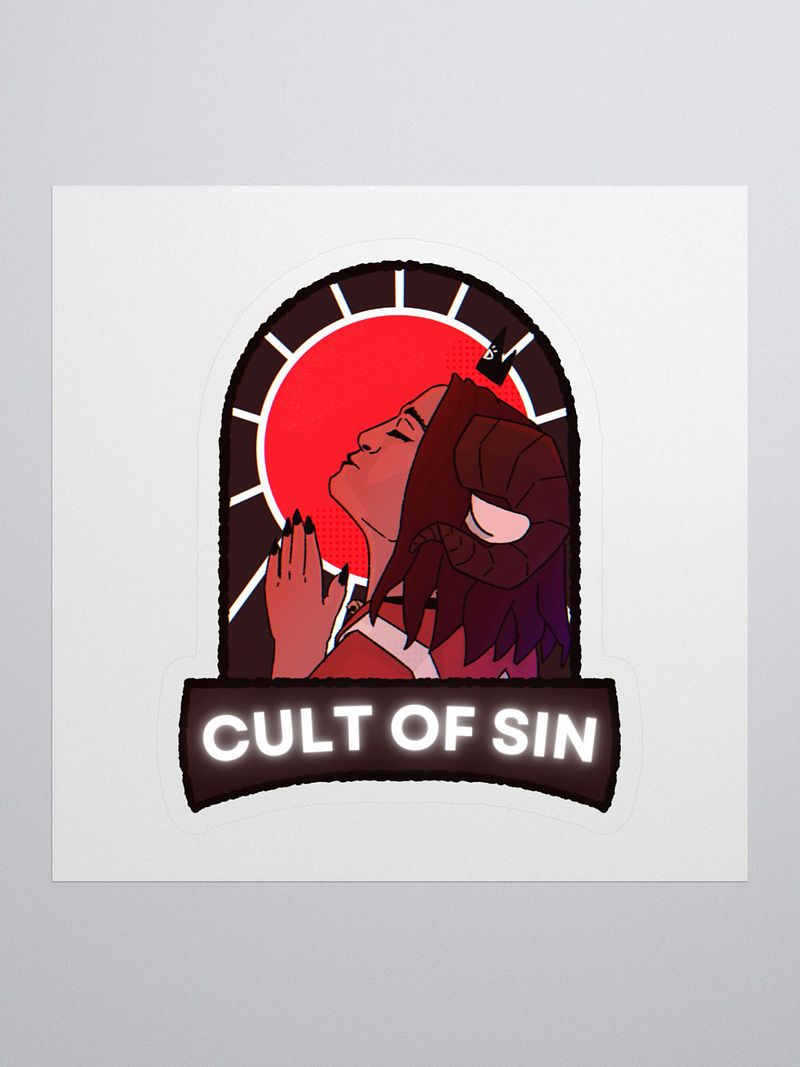Cult of Sin 2.0 Sticker!