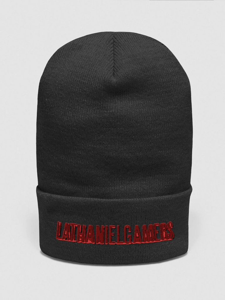 Cuffed Beanie Embroidered Logo (lathanielgamers) product image (1)