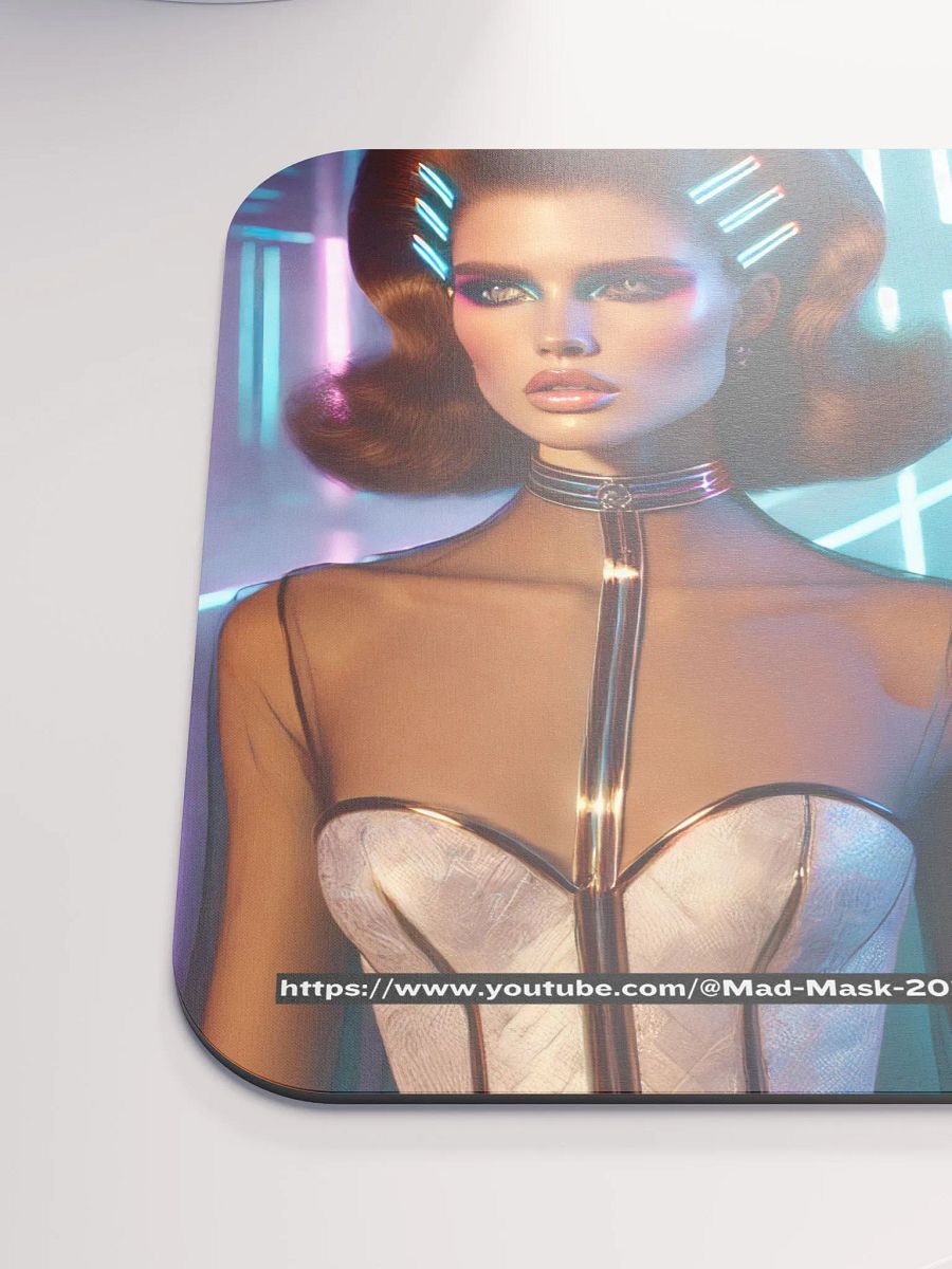Classic Mouse Pad : Neon Beat Silhouettes product image (6)