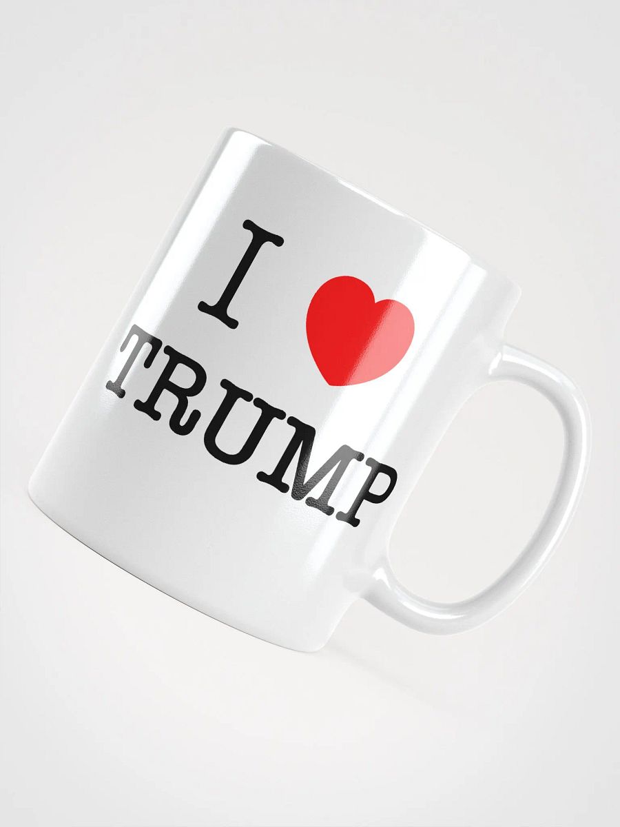 I Love Trump Mug White product image (4)