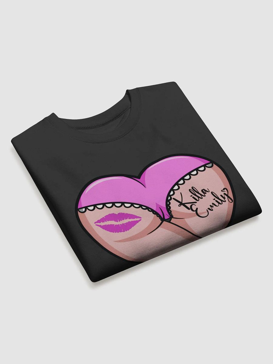 PINK HEART BUTT SWEATSHIRT WITH AUTOGRAPH ON BACK product image (3)