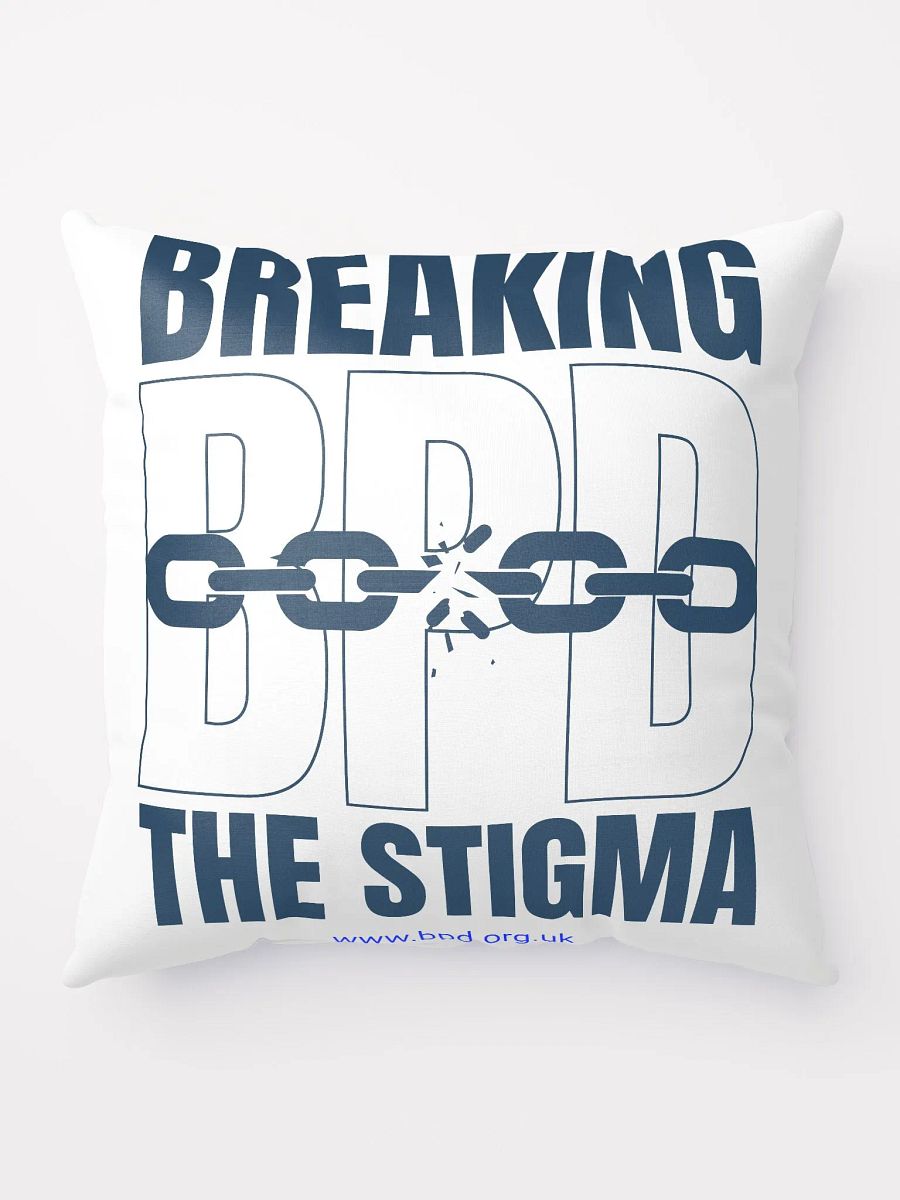 BREAKING THE STIGMA: BPD AWARENESS PILLOW product image (1)