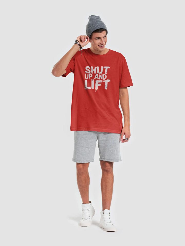 Shut Up and Lift T-Shirt - Motivational Sports Tee product image (2)