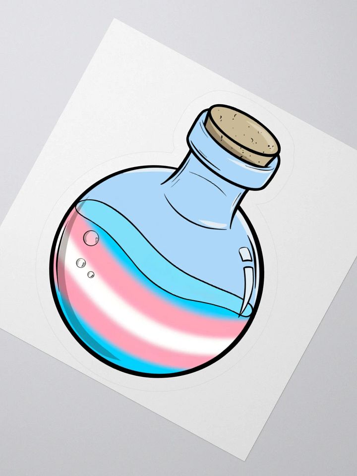 Trans Pride Potion | 3" Sticker product image (2)