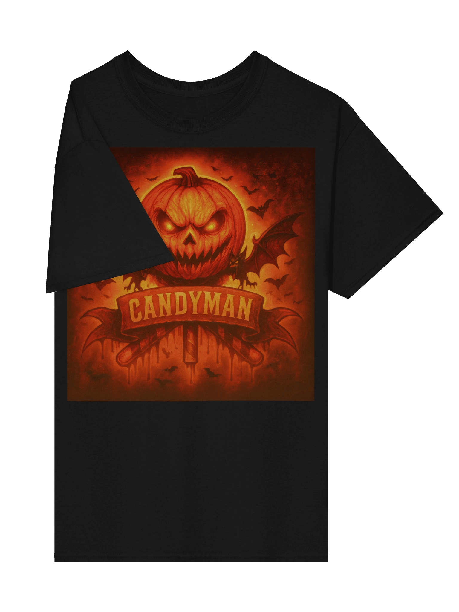 Glowing Pumpkin Candyman T-Shirt product image (4)