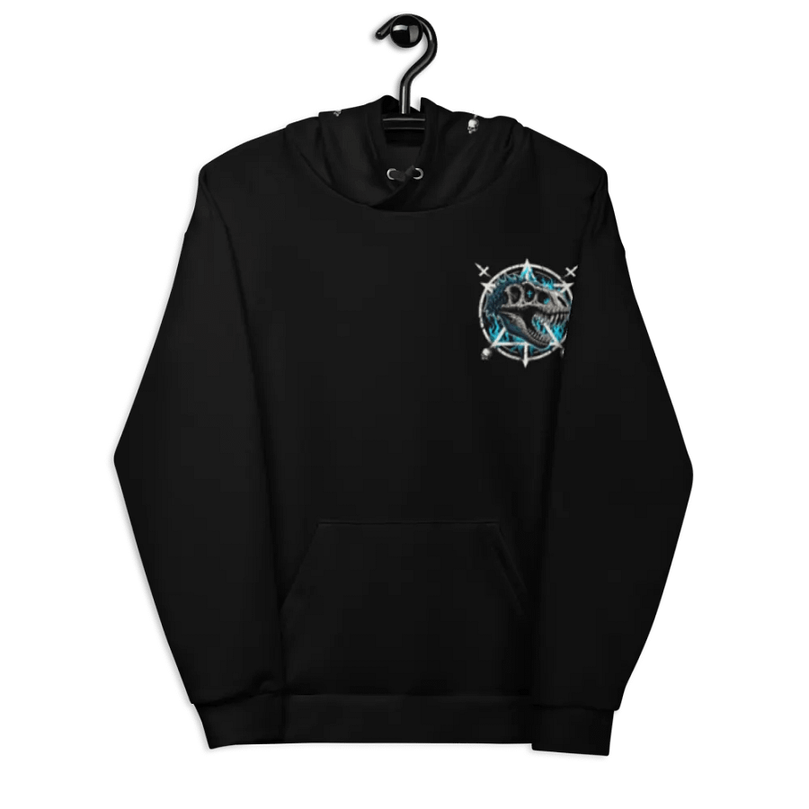 Rock Blue flame all over print hoodie product image (8)