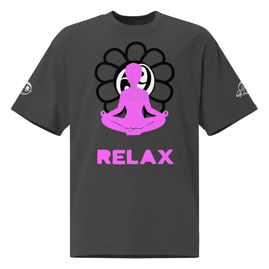 Zen Harmony Pink | Oversized Tee product image (1)