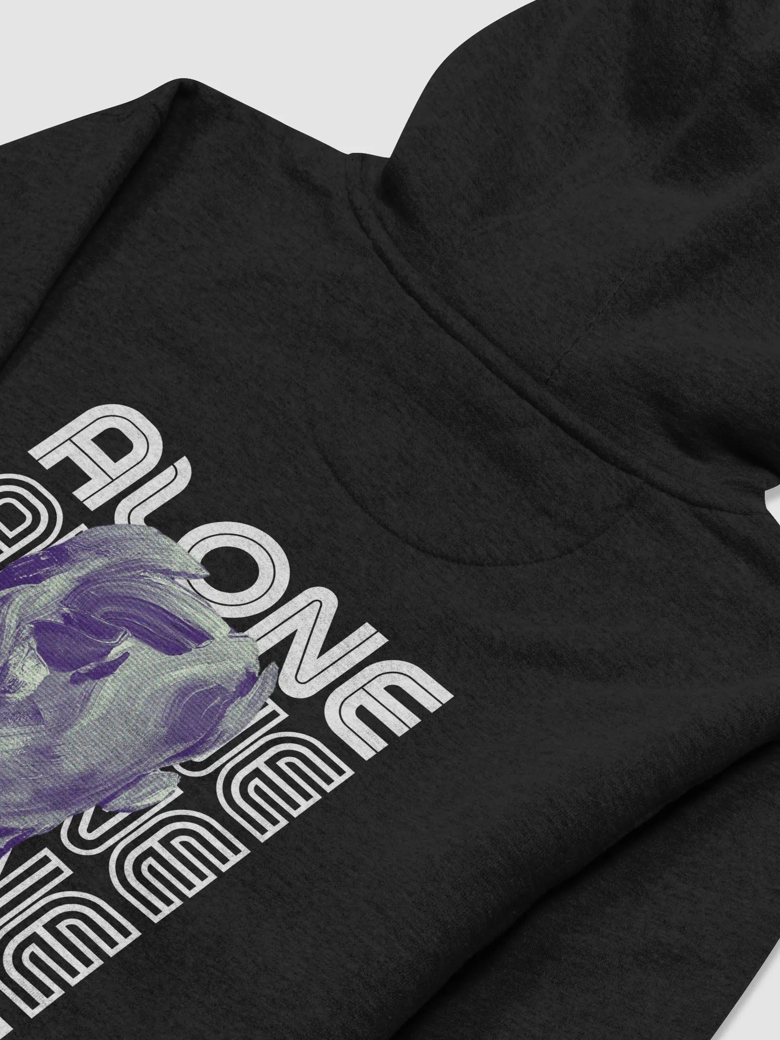 ALONE-Alone Comfort Premium Unisex Hoodie - Front & Back Print Design product image (2)