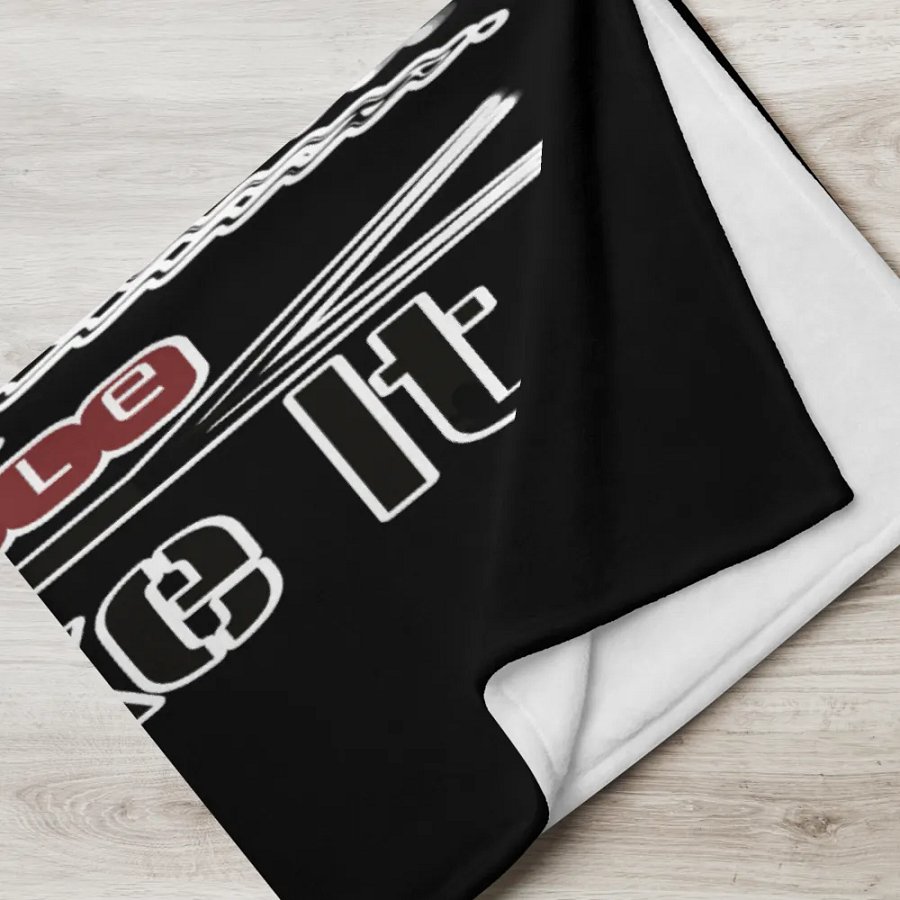 Success Has A Simple Formula Do Your Best And People Will Like It - Black - Throw Blanket product image (17)