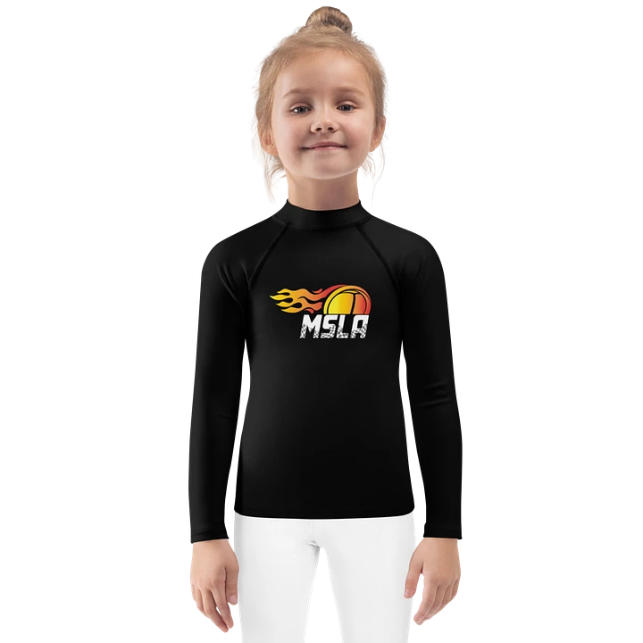 MSLA Logo Little Kids Rash Guard product image (1)