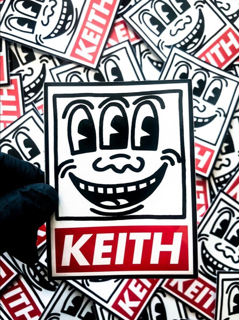 KEITH - Vinyl Sticker product image (1)