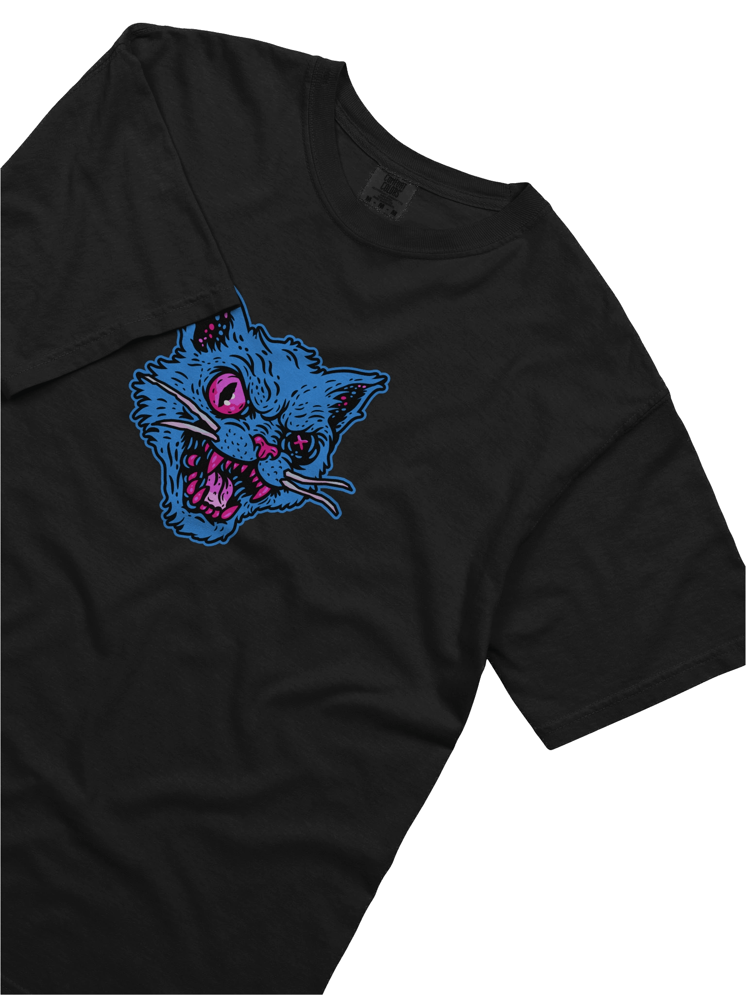 Neon Version - Fear the One-Eyed Cat - Tee product image (2)
