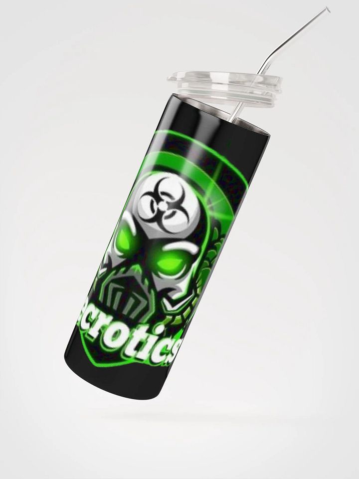 Necrotics Biohazard Skull Stainless Steel Tumbler product image (2)
